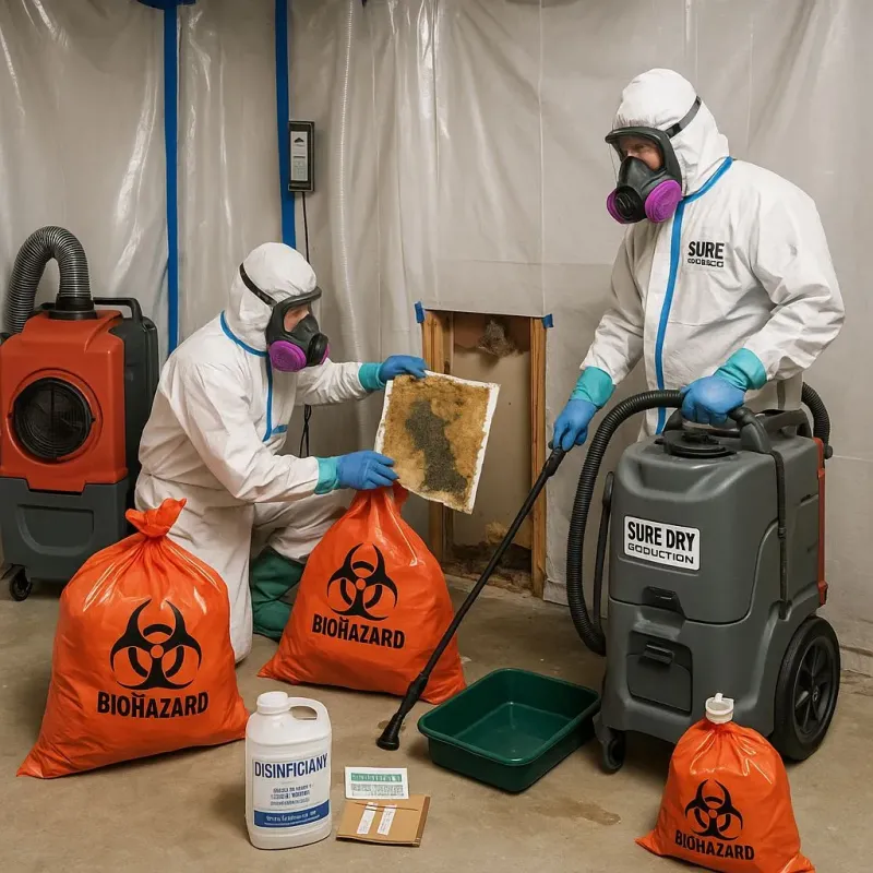 Contaminated Water Handling Protocols process in Ozark, AR